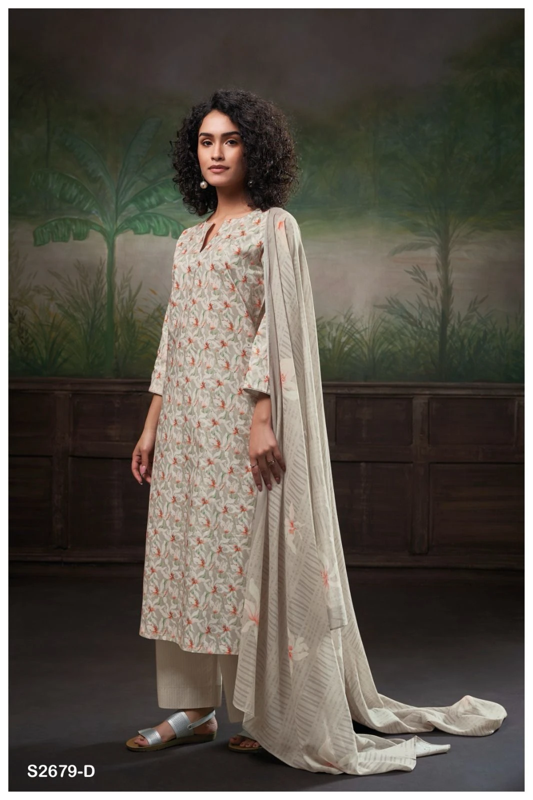 Ganga Diti 2679 Premium Cotton Printed Wholesale Fancy Salwar Suit Catalog — Wholesale Salwar Suits, Ganga wholesale from Surat - Gallery Image 3